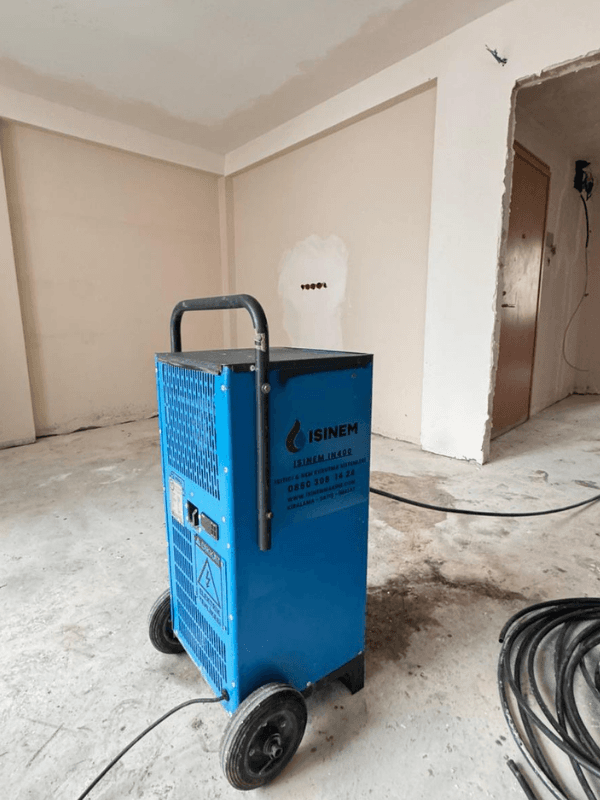 Sıva ve İnşaat Kurutma İşlemi